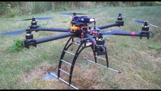 Quadframe SIXcopter Maiden