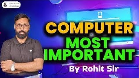 Top 50 Computer MCQs For SSC CGL 2022 | Important Computer Questions for SSC Exams | By Rohit Sir