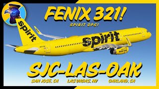 MSFS LIVE | HOPING BACK IN THE A321!!| Spirit OPS!| San Jose (SJC) - Las Vegas ( LAS)| #msfs2020