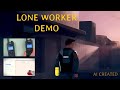 Функция "Одинокий работник" (lone worker). Демонстрация и настройка