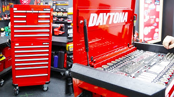 450pce Metric/SAE box tool set & 7 drawer trolley from Daytona