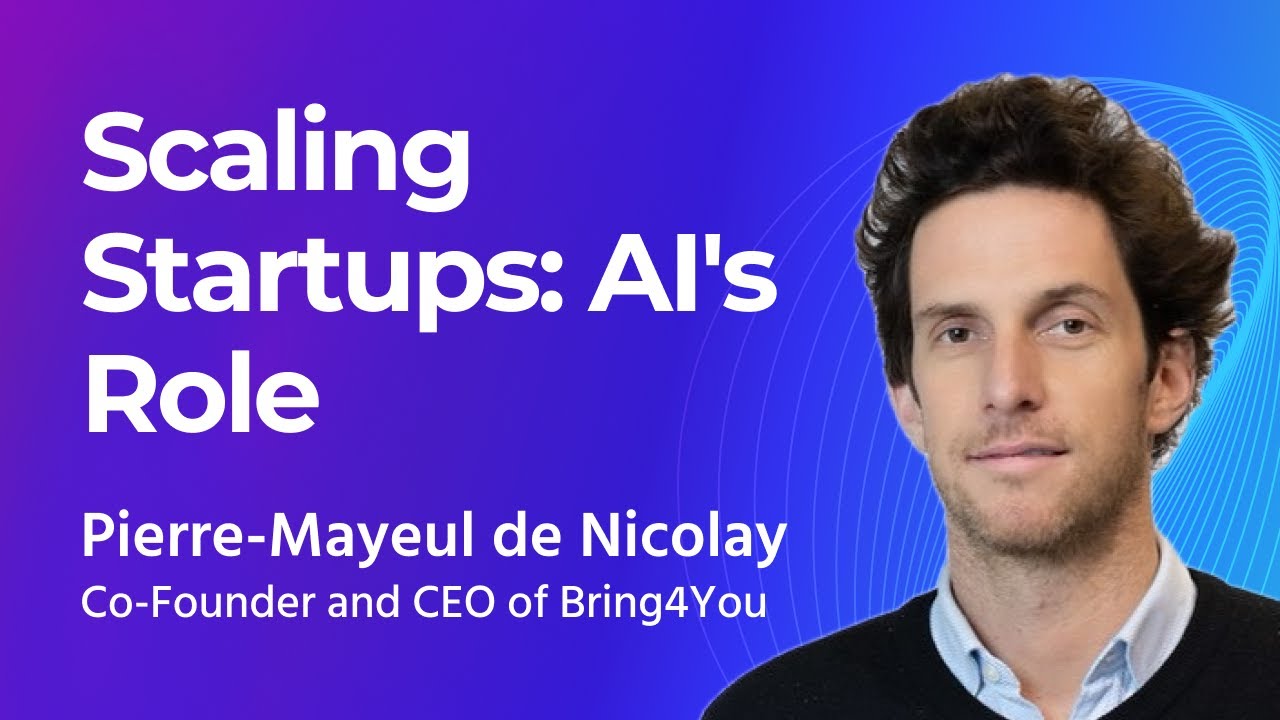 Pierre-Mayeul de Nicolay: Innovating Logistics with AI - The Bring4You Story