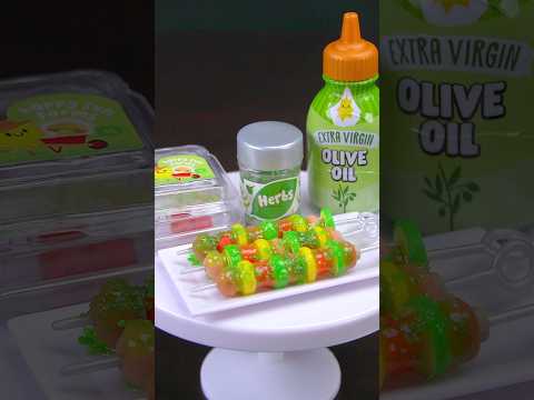 미니벌스 <strong>야채구이</strong> Miniverse Veggie Skewers #miniverse #asmr