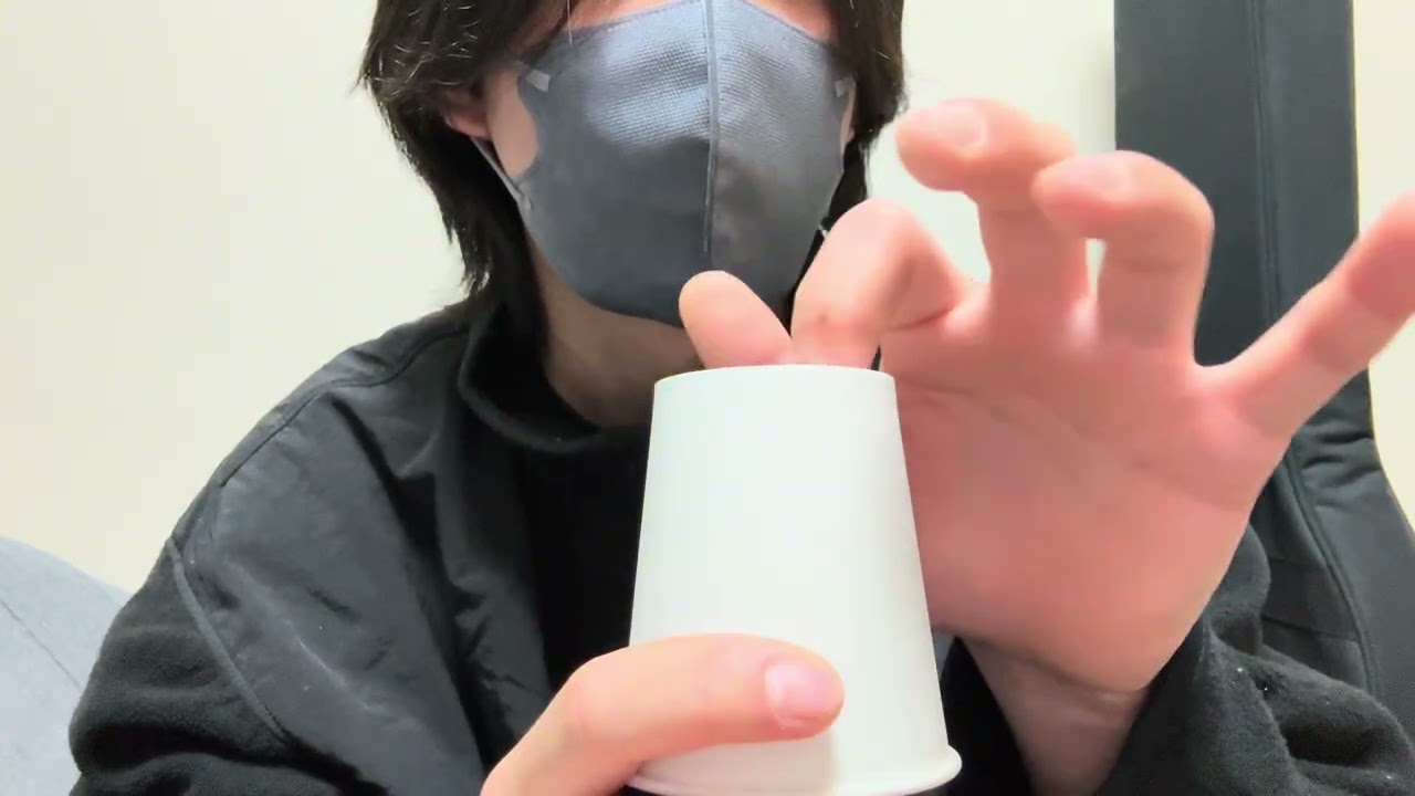 【ASMR🫠】紙コップでゾワゾワを体験するタッピング＆スクラッチング🎙🐑💤