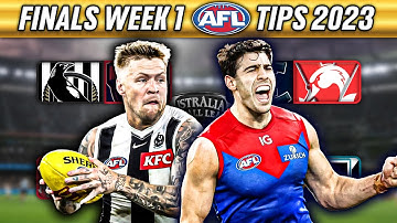 AFL Tips & Predictions | Finals Week 1, 2023