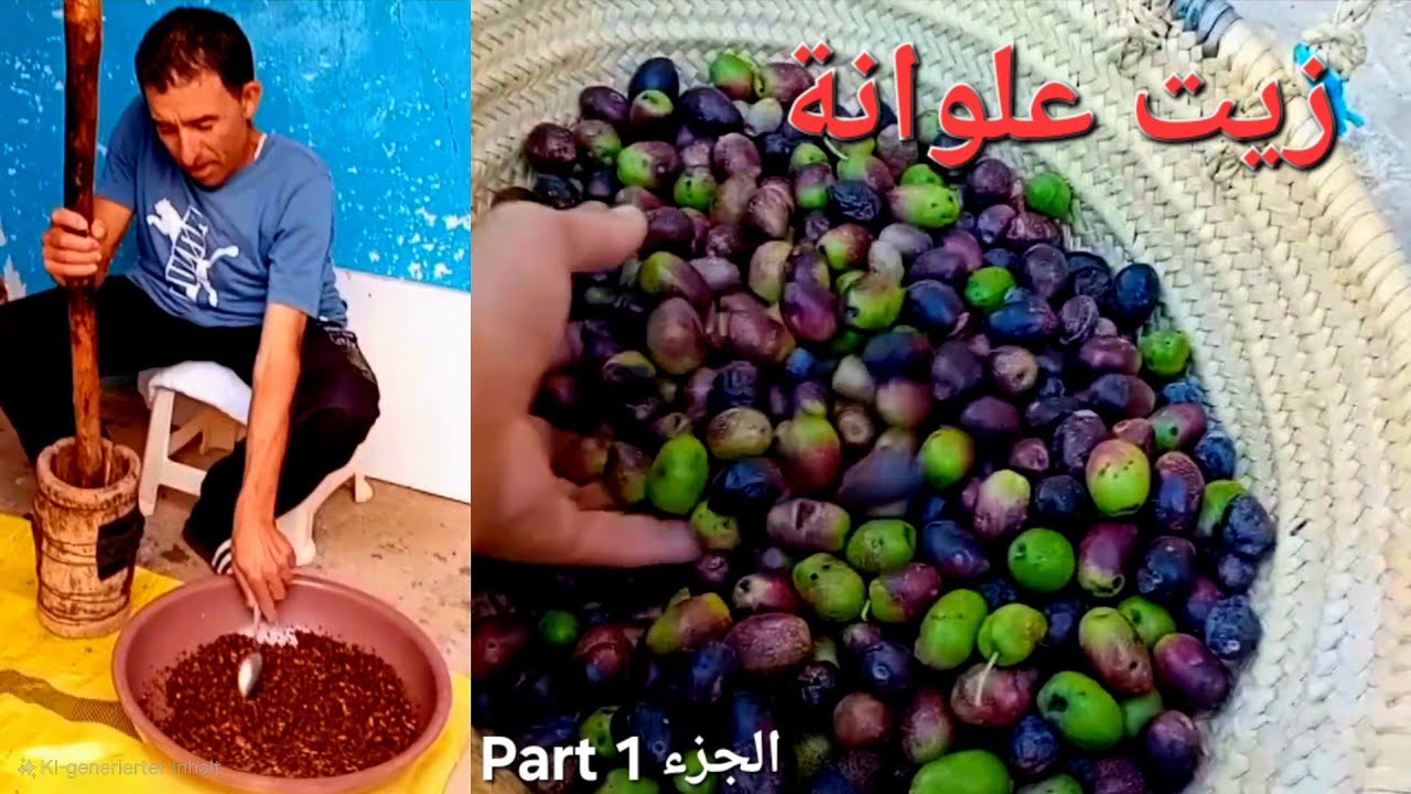 ليوم نعملو زيت علوانة وتشوفو معنا طريقة تحضير طريقة تقليدية بلدية 🫒🫒 الجزء 1 Part