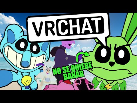 HOPPY NO SE QUIERE BAÑAR! || MEJORES MOMENTOS EN VRCHAT #3