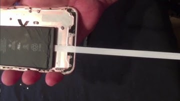 Remove iPhone Battery Without Bending And Without Heat Gun (easy method)