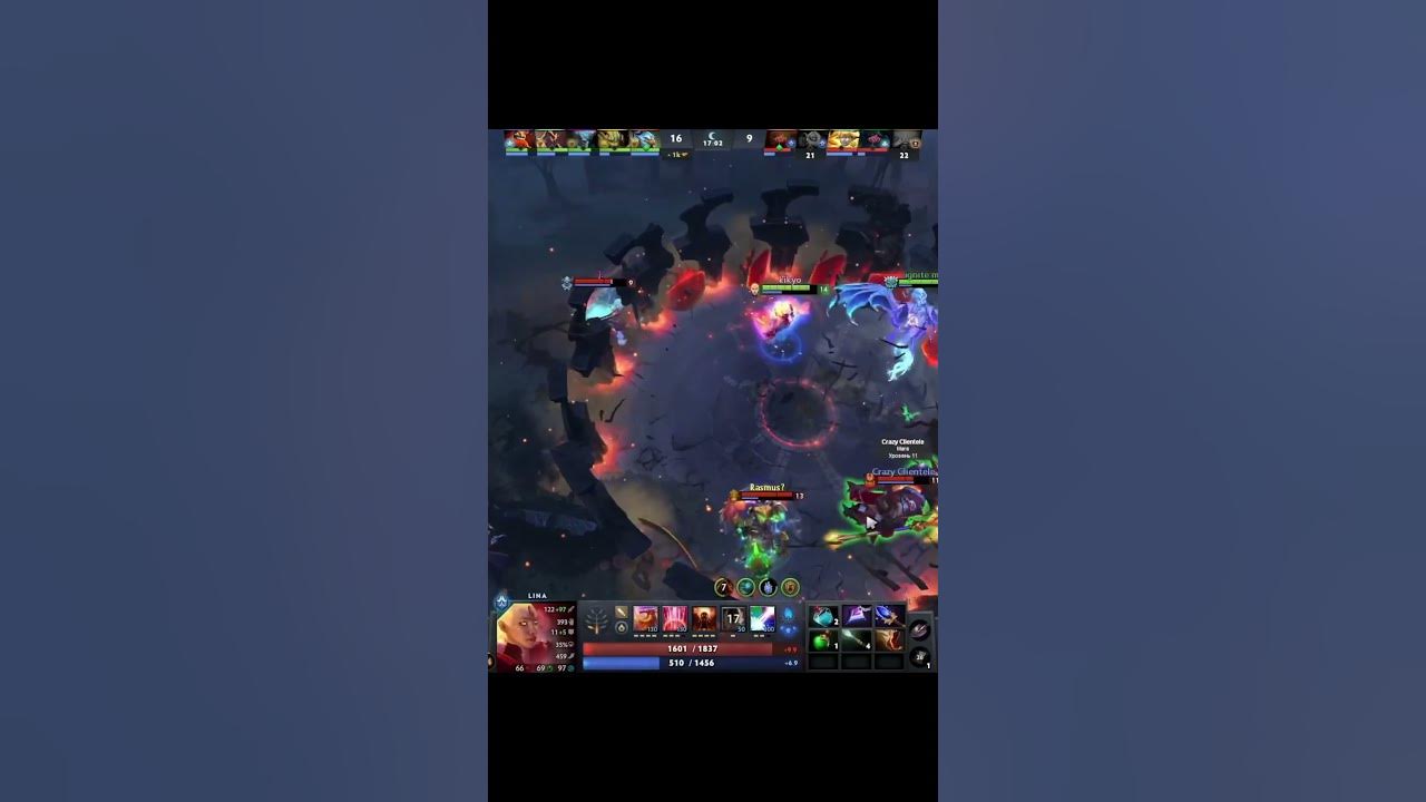  lina 7 37e dota 2 youtube