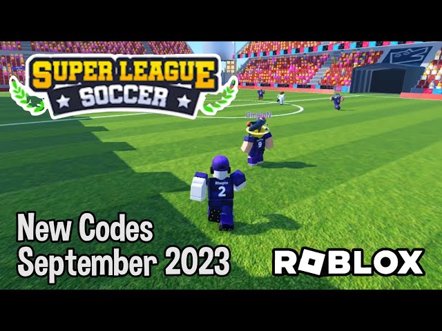 Roblox Super League Soccer New Codes September 2023 