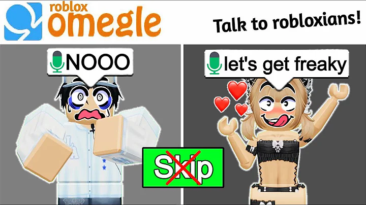 Roblox Omegle VOICE CHAT... But i cant SKIP ANYONE 13