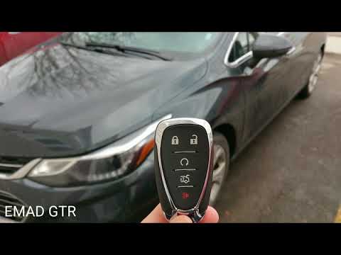 شوفرلية كروز 2017 طريقة تشغيل المحرك عن بعد   2017