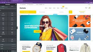 Marketo Theme Vertical or Category Menu for mobile device