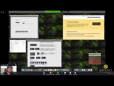 CLASE ONLINE GRATUITA: Programación en MAX/MSP aplicada a la creación musical