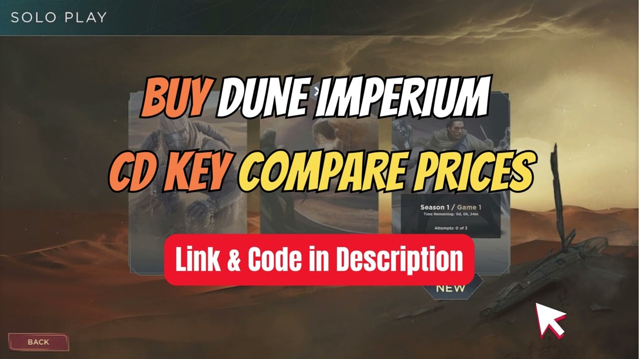 Buy Dune: Imperium Steam CD Key Compare Prices 🏷️ Best Deal Online