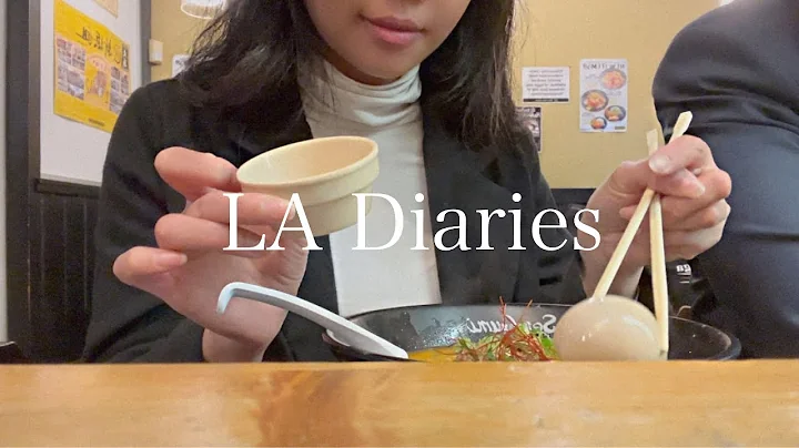 LA Diaries | what I eat, going out, ramen, drinks,...