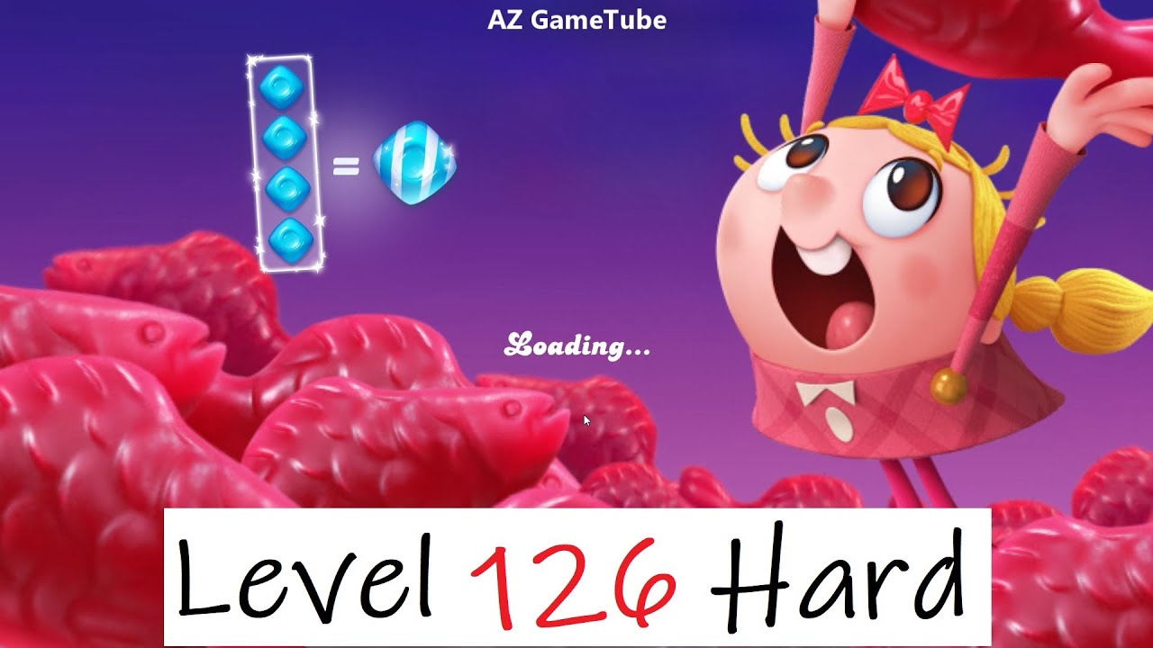 Candy Crush Friends Saga; Level 126 Gameplay; Hard Level; Free The