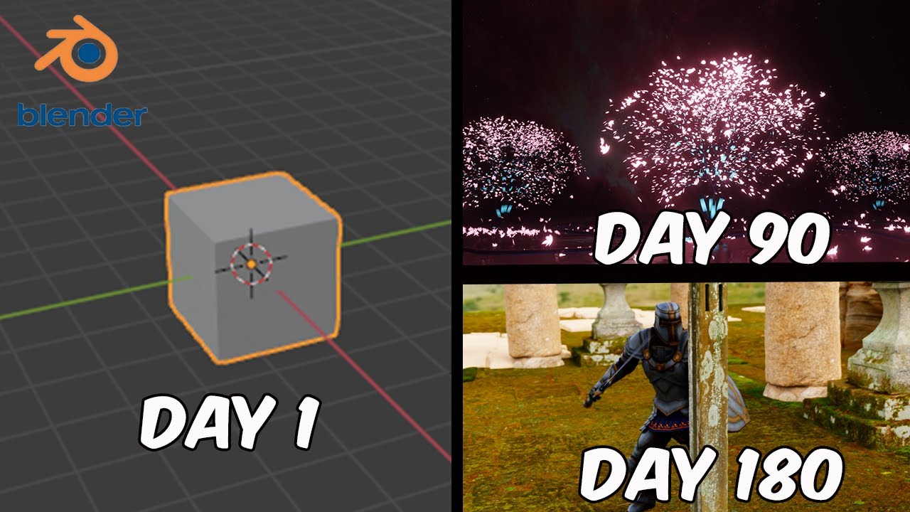 My 6 Month Blender Progression. - YouTube