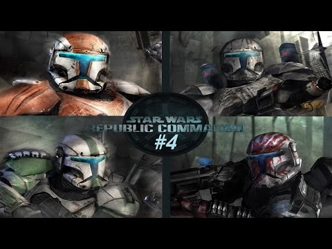 Видео: Прохождение Star Wars Republic Commando Серия 4 "Добыть данные и слинять"