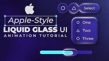 Apple Style UI Animation in After Effects – iOS Liquid Glass Tutorial