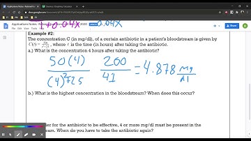 Rational Function Applications