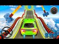 Mega Ramp Car Stunt Race Game - GT Impossible Sport Car Racing - Android Gameplay 2023