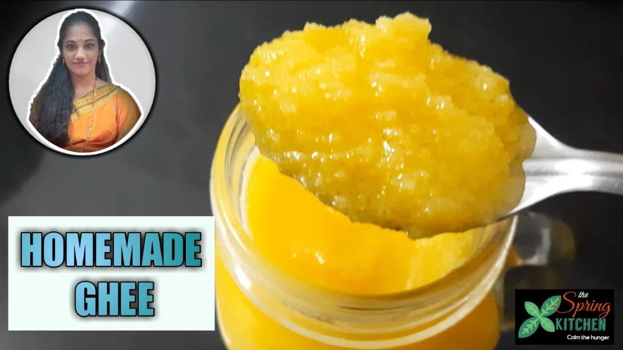 How to make homemade Ghee/ Clarified butter Bilona method Desi ghee