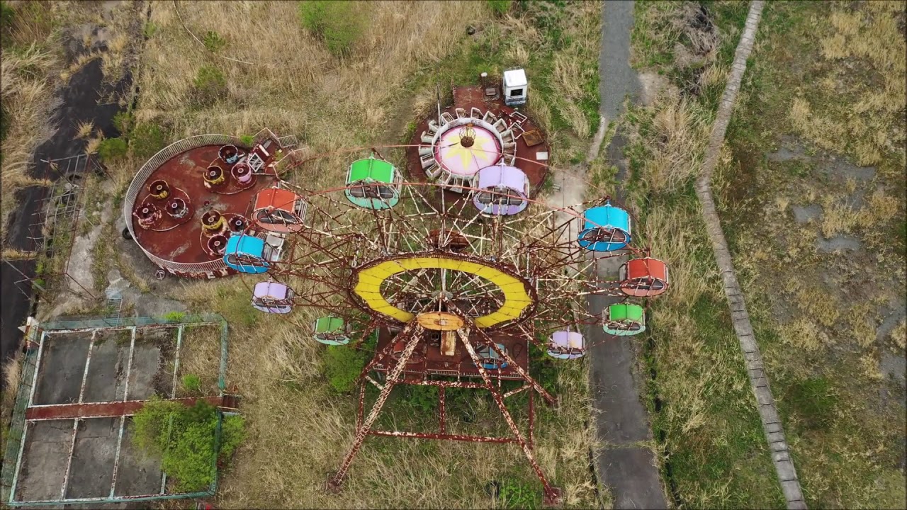 19ドローン空撮 廃墟遊園地 化女沼レジャーランド Youtube