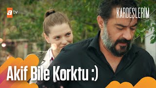 Akif'in arkasında hayalet gibi beliren Harika👻- Kardeşlerim Arşiv Sahneler🎬