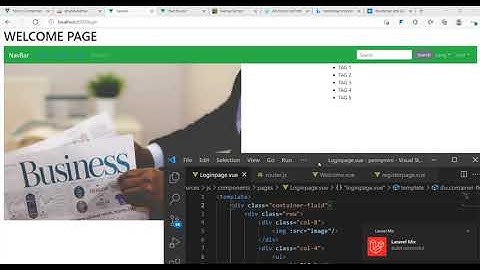 11_Vue Js Project_BOOTSTRAP VUE BASICS Create Login and Register Page
