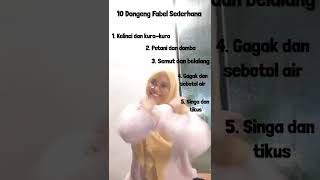 10 Judul Dongeng Fabel sederhana #dongeng #kakindri #pendongeng