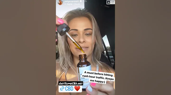 Paige VanZant uses Hempworx CBD oil!