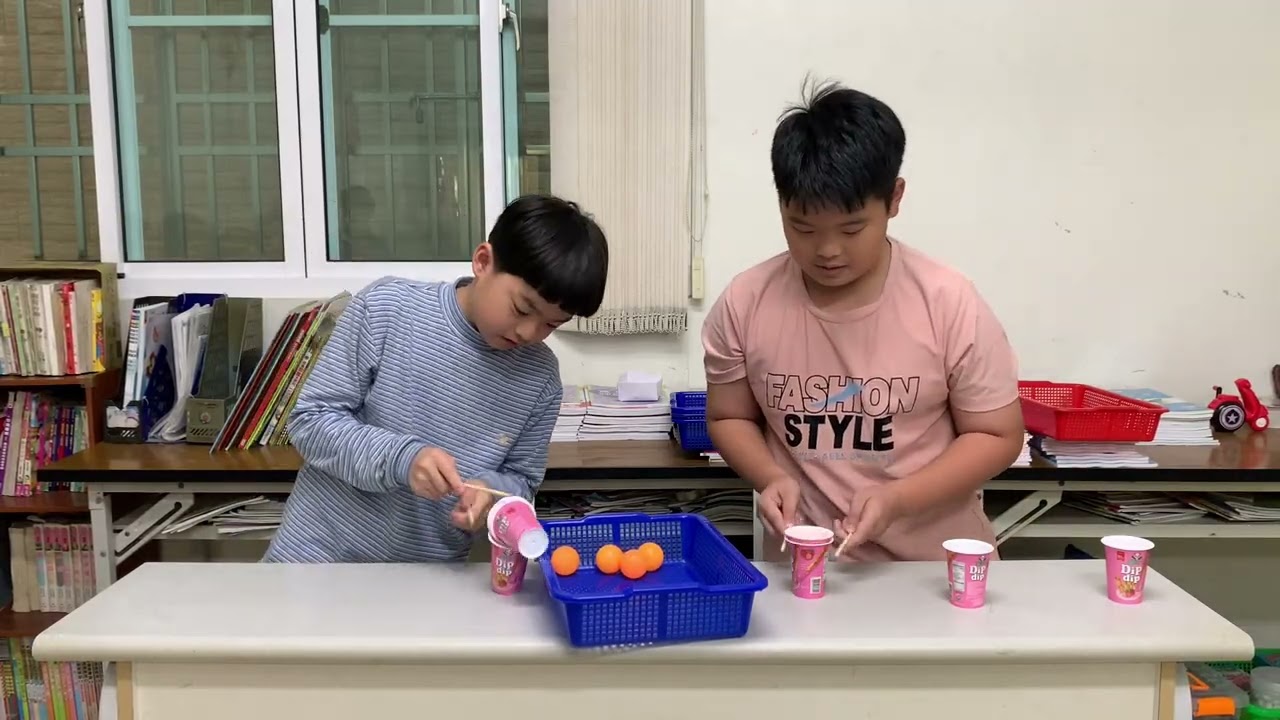 趣味競賽-夾杯傳球 ver.1