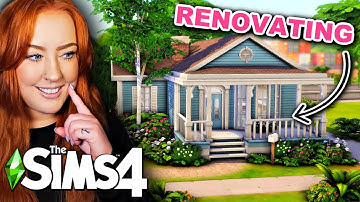 Renovating "Crick Cabana" Using Only BASE GAME! || The Sims 4