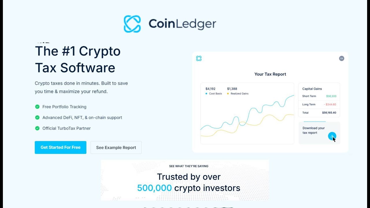 Simplify Your Crypto Taxes with CoinLedger #cryptocurrency #crypto # ...