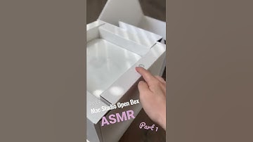 New 2022 Mac Studio Open Box ASMR part 1 #shorts  #asmr #youtubeshorts