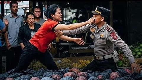 Viral! Penjual Buah yang Ditendang Polisi Ternyata Prajurit TNI, Kisah Keberanian yang Menggetarkan!