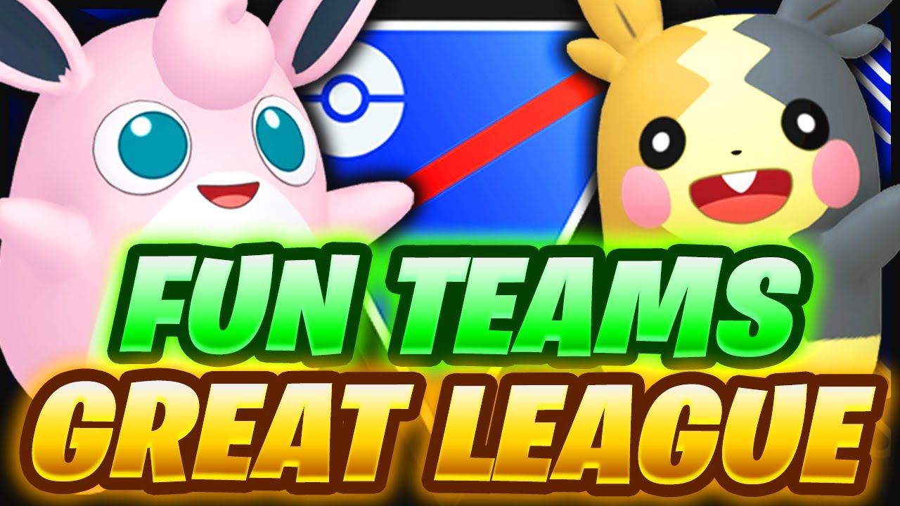 Top 10 FUN and STRONG Teams for the Great League in Pokemon GO - YouTube