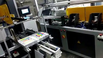 MEGABOUND XPRESS BOOK LINE Inline Casing In & Joint Forming Press with Auto Cover Feeder