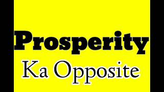 Prosperity opposite word in english | Prosperity ka antonym word in english | Prosperity ka opposite