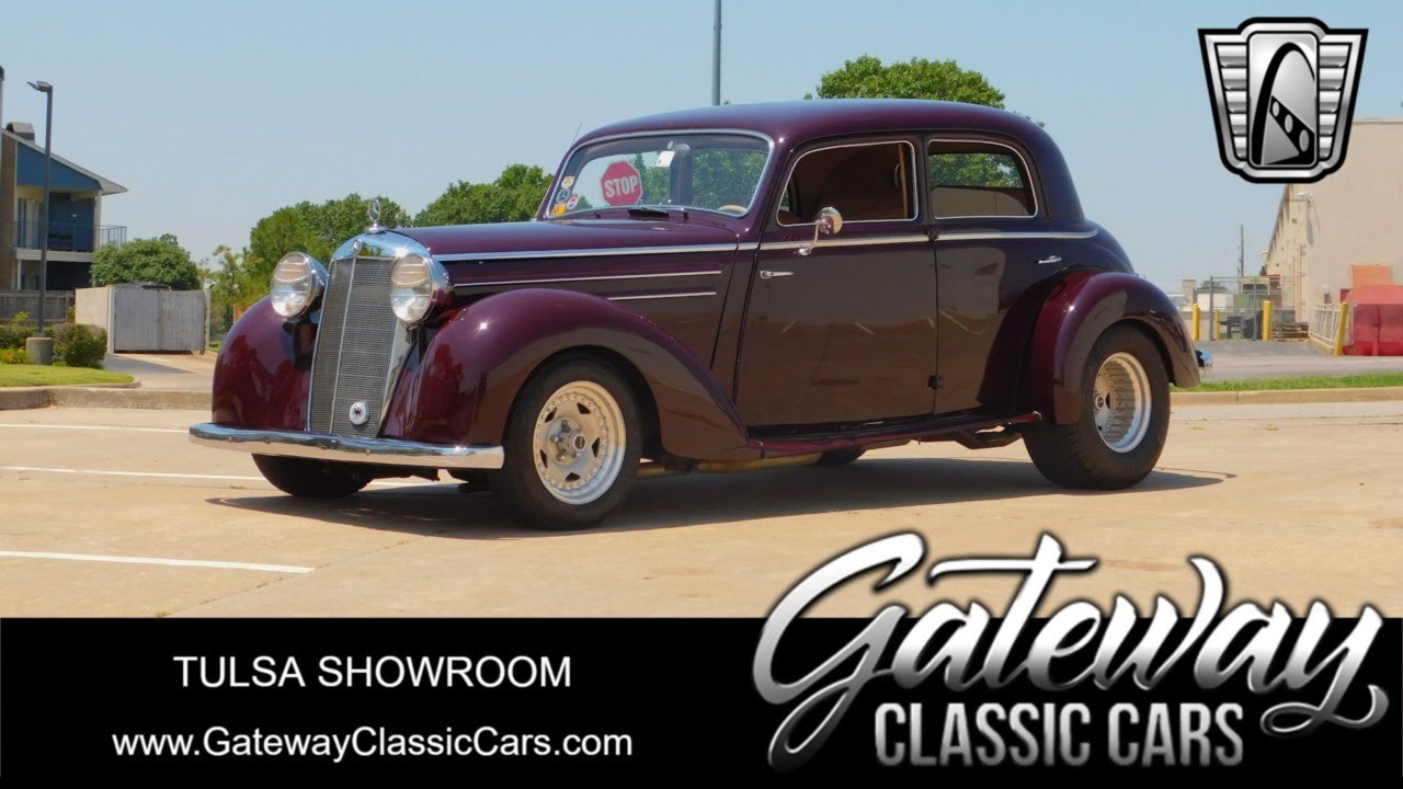 Custom 362 1948 Mercedes Benz Custom #362 TUL Gateway Classic Cars of Tulsa - YouTube