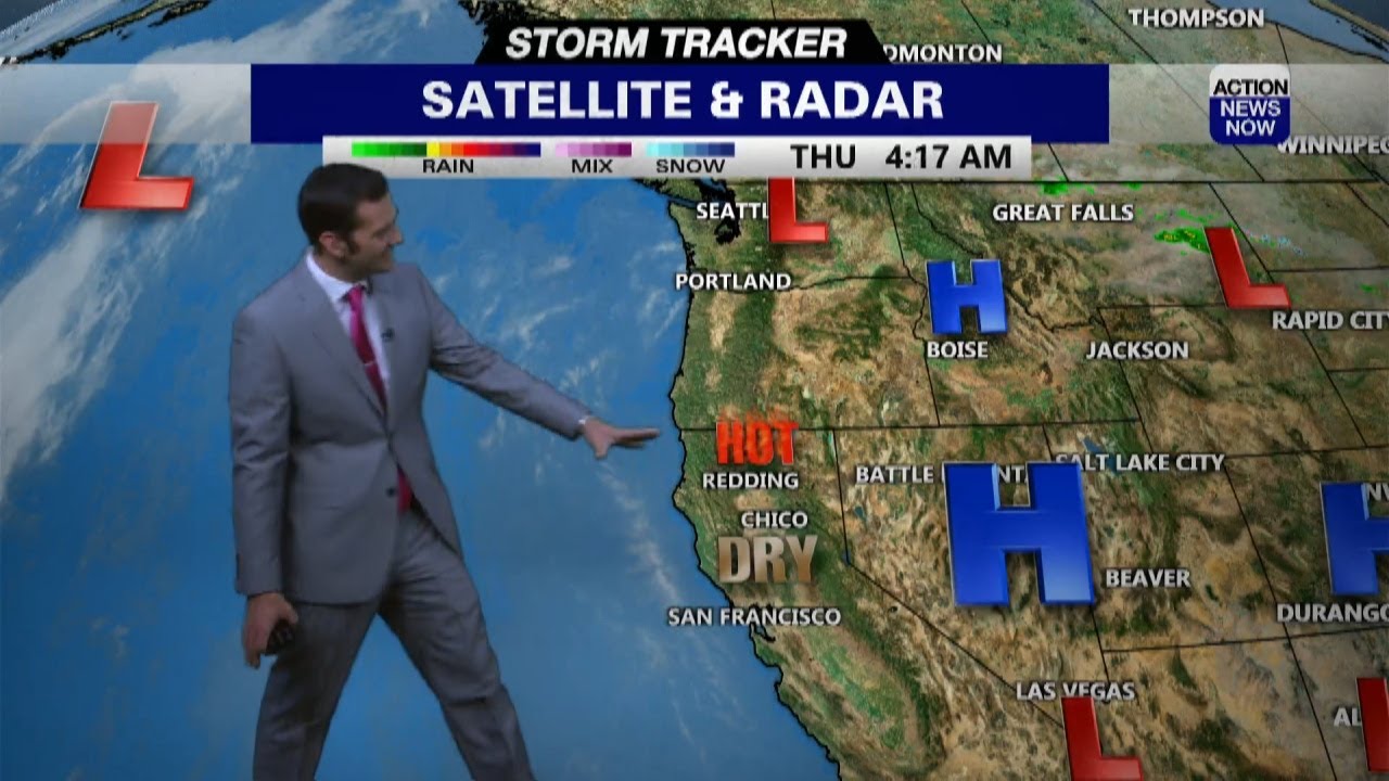 Storm Tracker Forecast: Warming trend persists to end your work week ...