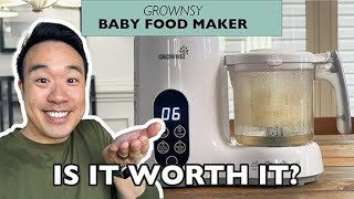 Grownsy Baby Food Maker Unboxing & How-To | Fresh Baby Food in Minutes (Dad of 3 Tested) Wealth