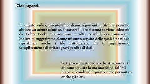 Rimuovere Cobra Locker Ransomware (+ Decrypt Files)