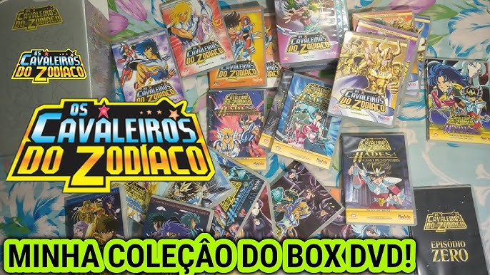 DVD Os Cavaleiros do Zodíaco Ômega: 2º Temporada - BOX 5 - UNBOXING 