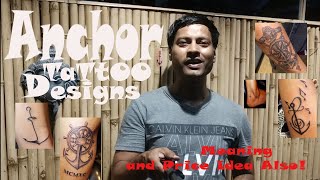 Anchor Tattoo | Anchor Tattoo Designs | Anchor Tattoo Meaning and Price Idea