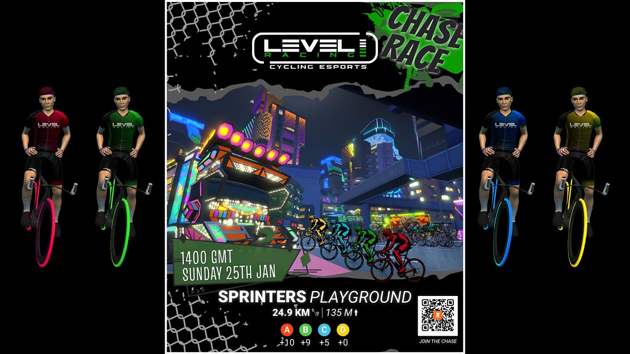 Zwift | Level Racing Chase Race