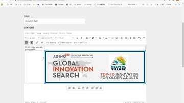 How to insert and manage TABLES in your Editable Pages and Templates