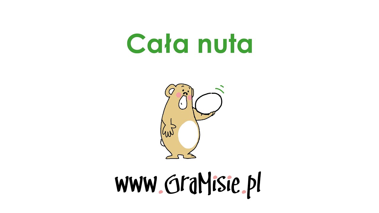 Cała nuta #GraMisie Nauka Gry Na Pianinie #całanuta #pianinodladzieci # ...