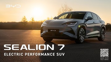 Official BYD SEALION 7 -  UK TV Advert 2025